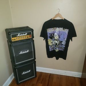 Vintage Iron Maiden Live After Death Eddie Tee